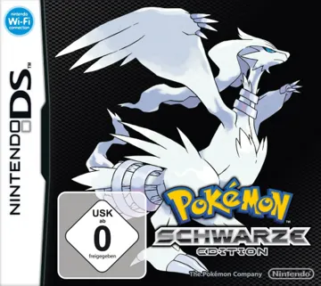 Pokemon - Schwarze Edition (Germany) (NDSi Enhanced) box cover front